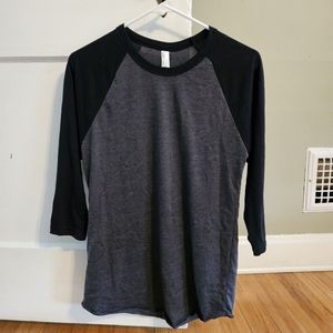 Black Raglan American Apparel